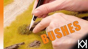 Starting Scenery - Basic Bushes