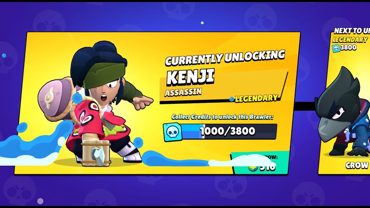 🥷 Trying Out the New Kenji in Brawl Stars Before Unlocking! - YouTube