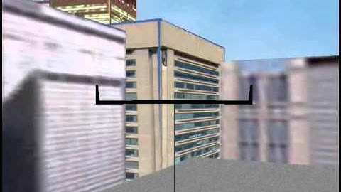 City Flight Using Optical Flow Sensor Obstacle Avoidance