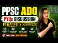 PPSC ADO PYQs Detailed Discussion | Smart Study Sure Selection | Exam Focused | Boost Your Score