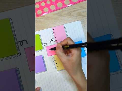 Notebook DIY . Give using sticky notes a try for creating mind maps ! #shorts