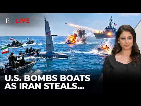 Iranian Boats ‘Go After’ US Drone Ship; Trump’s Forces Open Fire | Firstpost Live