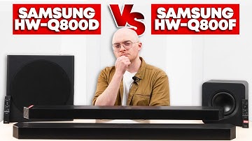 Samsung HW-Q800D vs Samsung HW-Q800F: Same Sound, New Look?