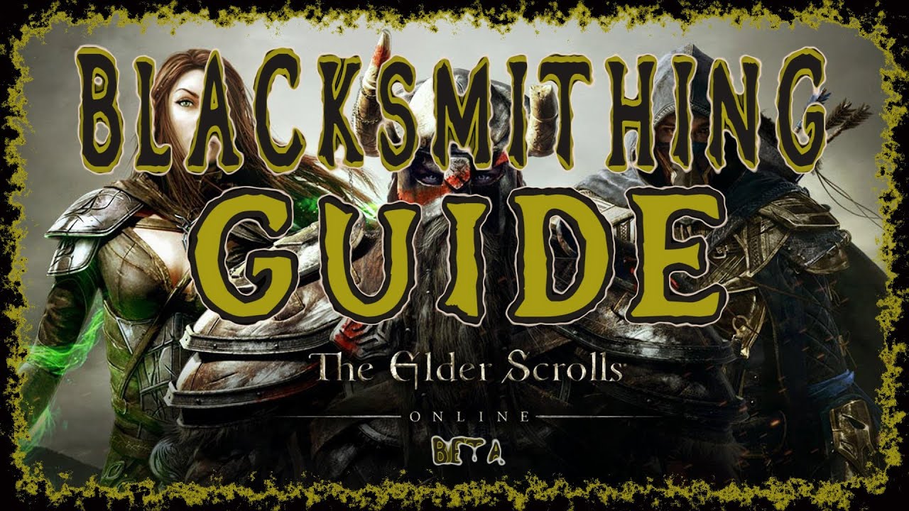 Elder Scrolls Online Smithing &amp; Woodworking Guide ...