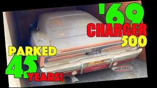 1969 Charger 500 Rescue  45 YEARS in Storage