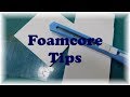 Tips for Dollhouse Miniature Crafting-  Working with Foamcore