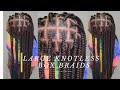 FULL DETAILED VIDEO| LARGE KNOTLESS BOX BRAIDS@Irene's Braids