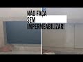 Instalação de Nicho em banheiro com impermeabilização!