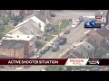 Pittsburgh active shooting situation sky 4 flies over garfield neighborhood