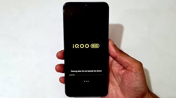 How to Hard Reset iQOO Z3 - Forgotten Password/Factory Reset