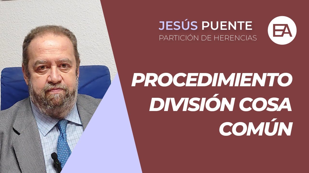 El PROCEDIMIENTO de DIVISIÓN de COSA COMÚN | Expert Abogados