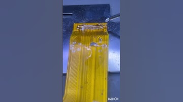 LCD connector replacement #shots#tablet #microsoldering #repair