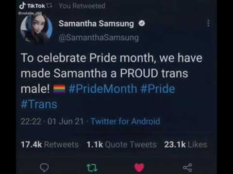 Samsung Sam Is A Proud Trans Male Shorts Youtube