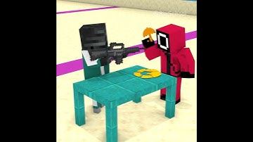 When Hacker IQ 999 Plays Squid Game Dalgona Candy |  Minecraft Animations