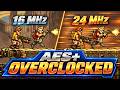NeoGeo AES Overclocking Tested Metal Slug 2 at 24 