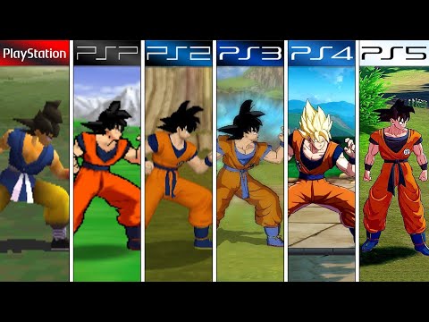 Dragon Ball - PS1 vs PSP vs PS2 vs PS3 vs PS4 vs PS5/SX (Generations Comparison)