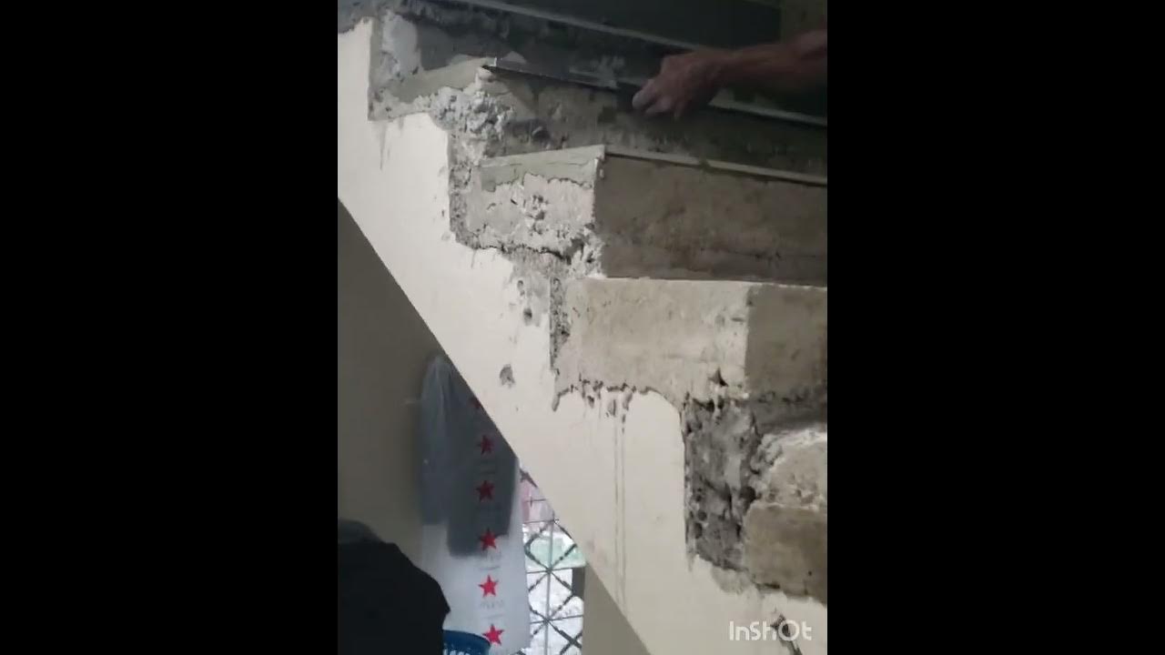 Building my house in Jamaica 🇯🇲 Part 37 Staircase Tiling. YouTube