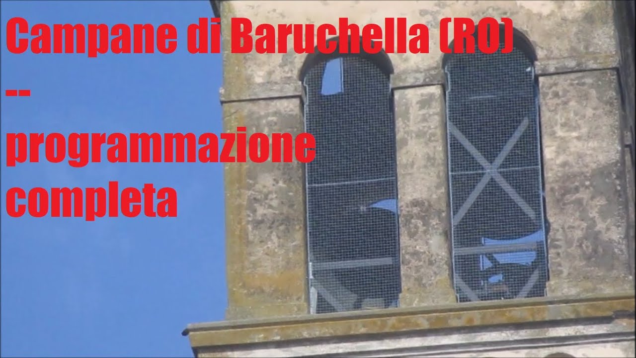 Campane della chiesa parrocchiale di San Pietro in Baruchella (RO)