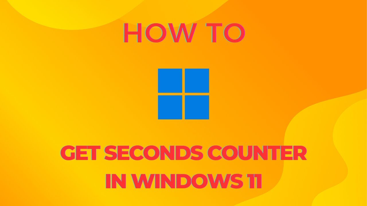 How To Show Time In Hh mm ss In Windows 11 Seconds Counter In Taskbar How To Show Time In Hh mm ss In Windows 11 Seconds Counter In Taskbar
