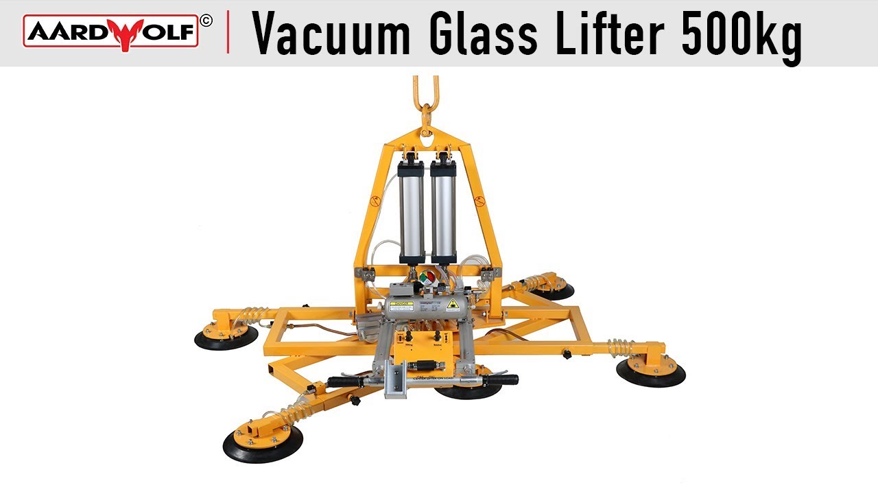 Vacuum Glass Lifter 500kg AVGLP6 Aardwolf YouTube