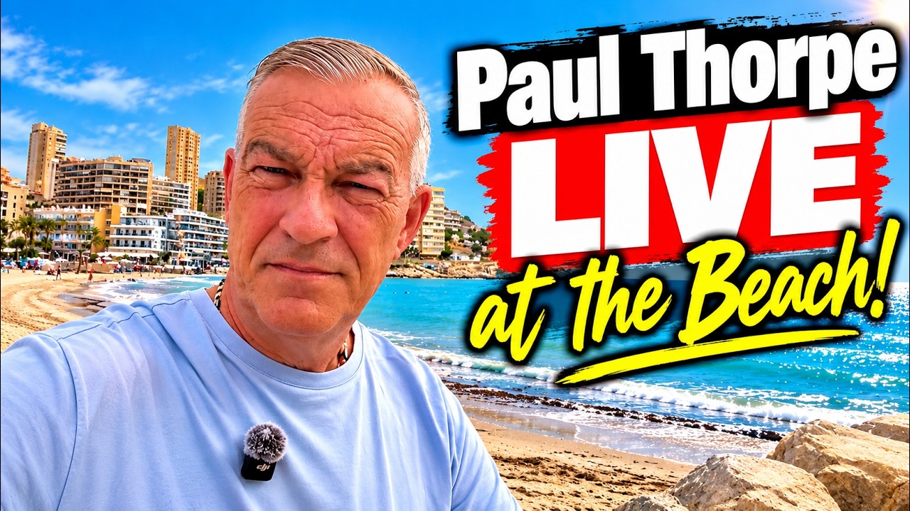 Paul Thorpe is live at the Beach!
