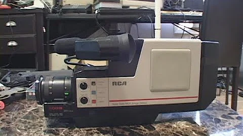 RCA CMR300 VHS camcorder (1987)