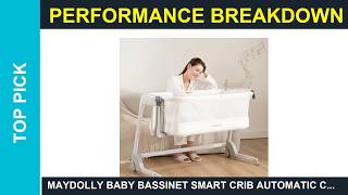 Maydolly Baby Bassinet Smart Crib Automatic Cry Smart Baby Crib with Motion Detection Review