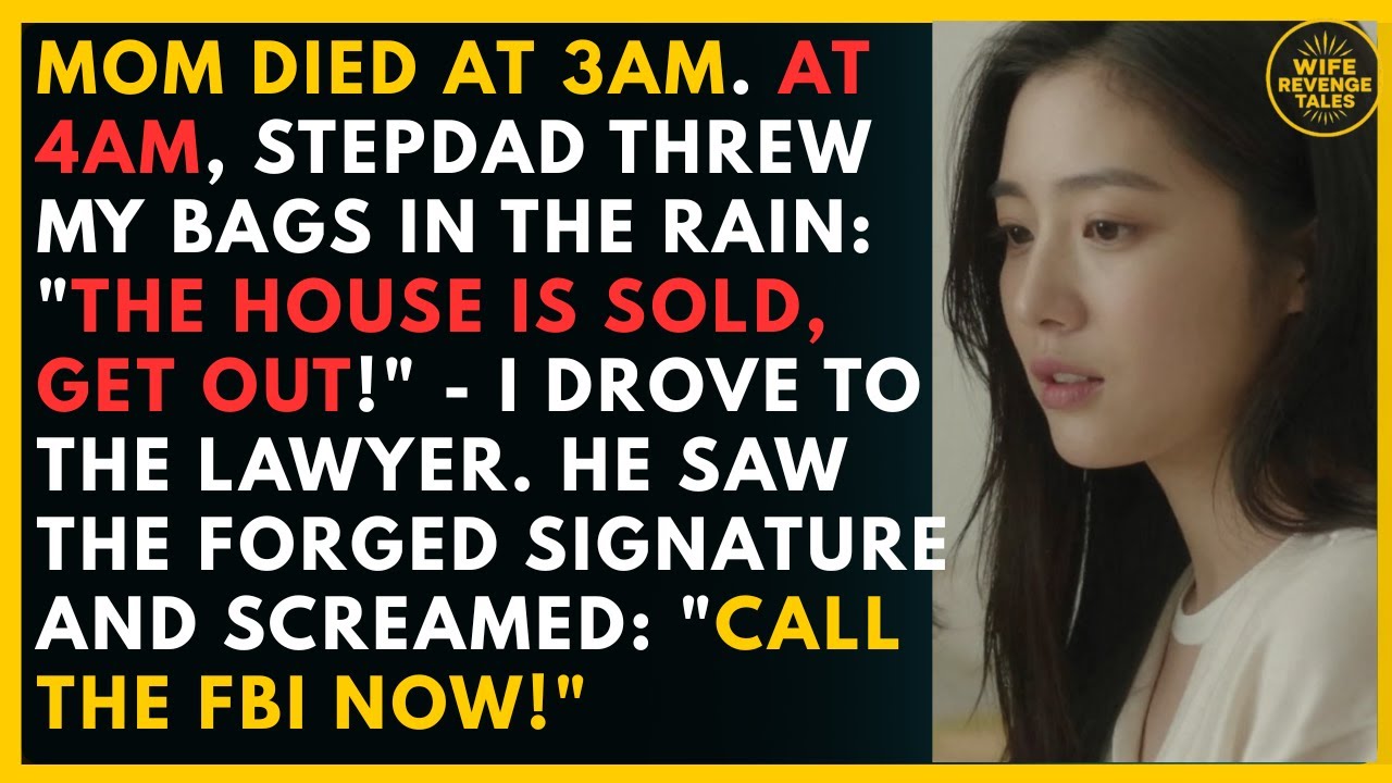 My Stepdad Evicted Me to Sell My Dead Mom’s House — So I Showed Up at the Closing.