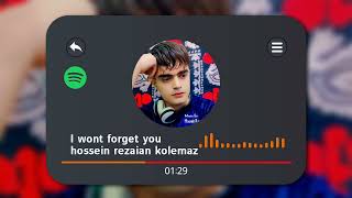 Hossein Rezaian Kolemarz _ I Wont Forget You حسین رضائیان کوله مرز _ من تو را فراموش نمیکنم Resimi