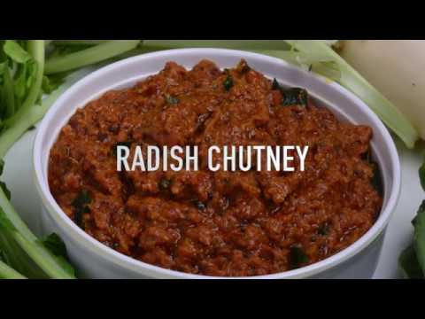 RADISH CHUTNEY - MULLANGI PACHADI | Vahchef - VahRehVah