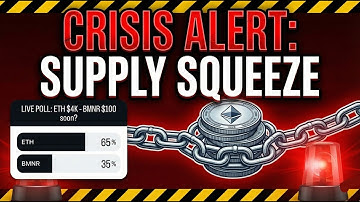 $BMNR Higher = ETH Supply Crisis: 2015 Lows + Whales $426M Long