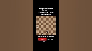 Chess Puzzle 117 #chess #trending #youtubeshorts #youtube #shorts #trendingshorts #shortvideo #reels