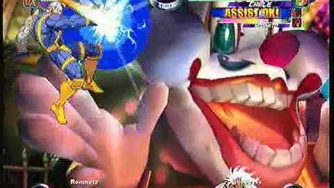 MvC2 Online (360): Brett (MSP) vs Phocus (Row) 4 .:1.5.10:.