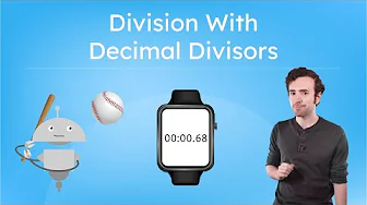 Decimal Division - Divide With Decimal Divisors in Sixth Grade