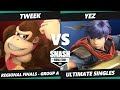 SWT NA East Group A - Tweek (Donkey Kong) Vs. Yez (Ike) Smash Ultimate Tournament