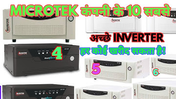 Microtek top 10 best inverter!