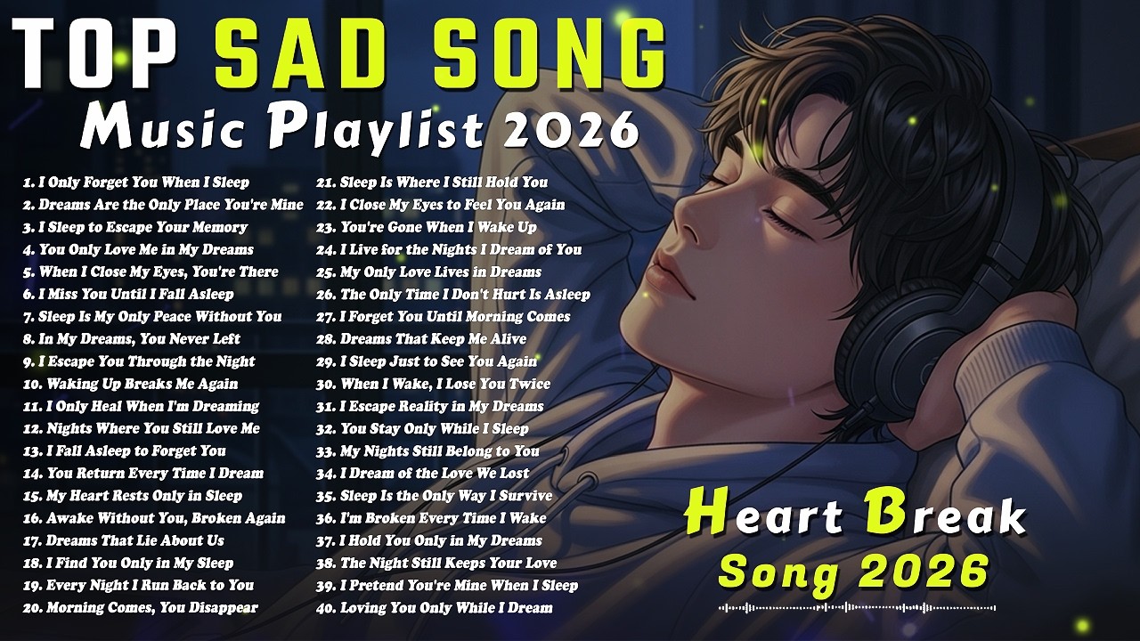 Heartbreak Playlist | Sad Love Songs 2026 | Emotional Songs That Make ...