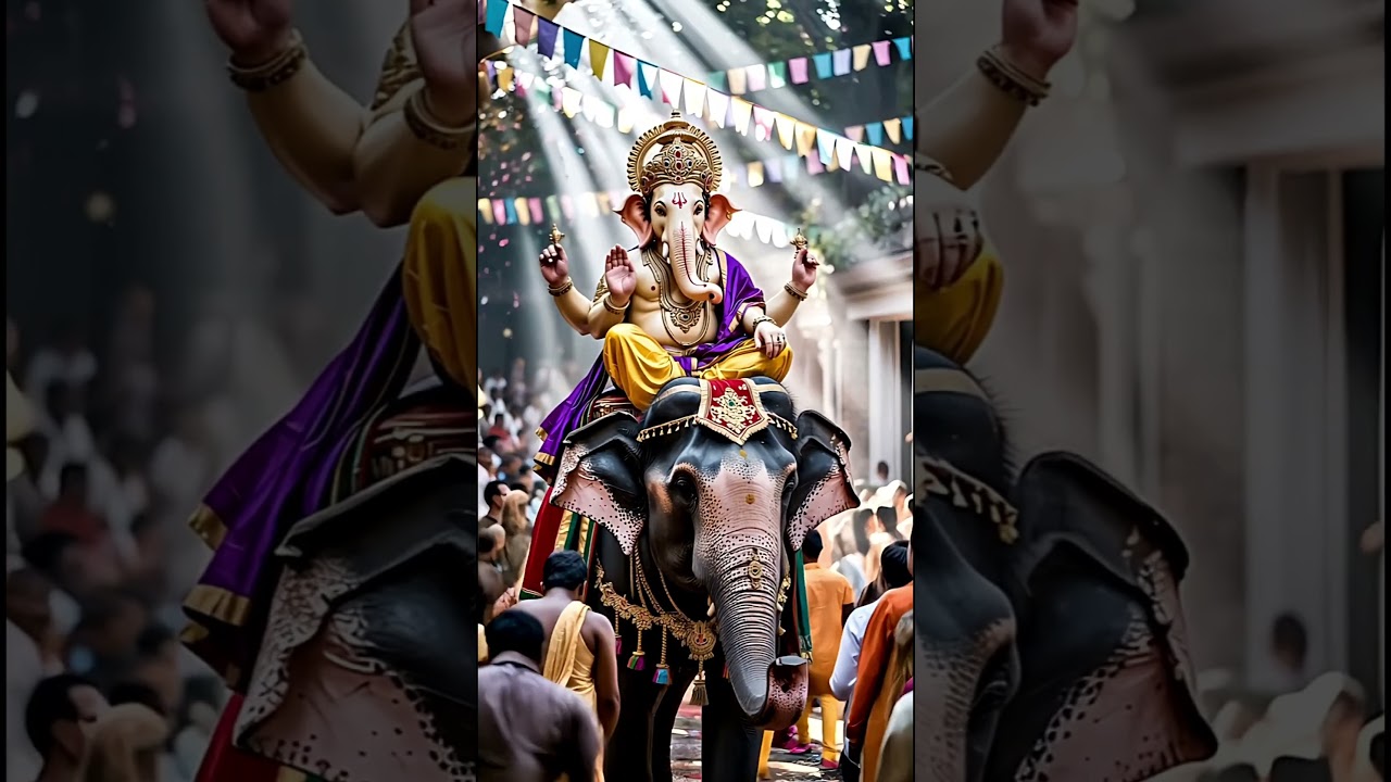 Aaya Bappa Morya #ganpati #ganesh #shorts