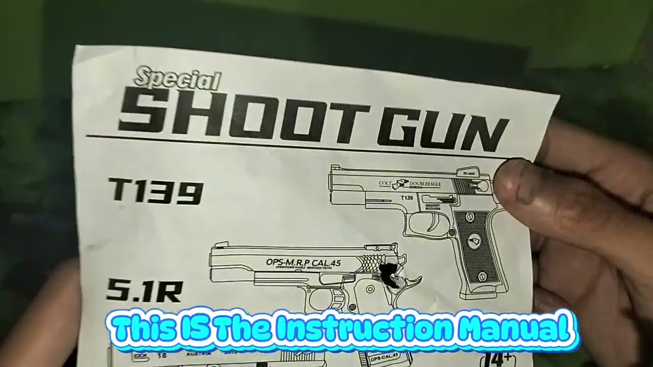 Unboxing Of Colt Double Eagle T139 Pistol Pellet Gun 