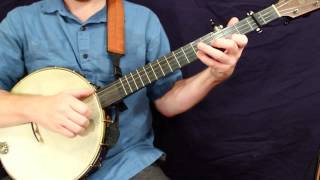 Forked Deer - Clawhammer Banjo - Played Slowly & Up to Tempo