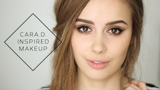 Cara Delevingne Inspired Makeup Hello October