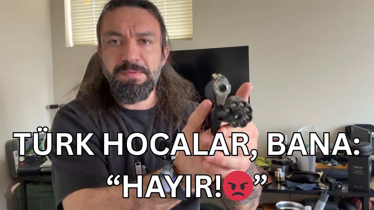 Türk Hocalarla Yaşadığım İlginç Tartışma, Revolverlar, Bireysel Silahlanma