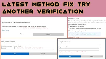 How To Fix Try Another Verification Method In Microsoft Rewards