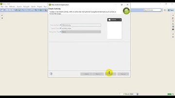 Instalasi eclipse, Membuat Textview dan Button Android Application