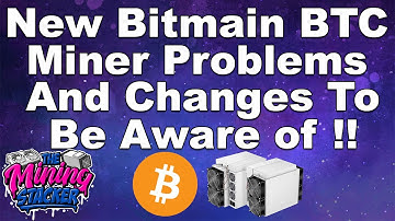 New Bitmain Antminer Bitcoin Mining ASIC Problems W/ New Hardware. Is This Why Prices are Dropping?