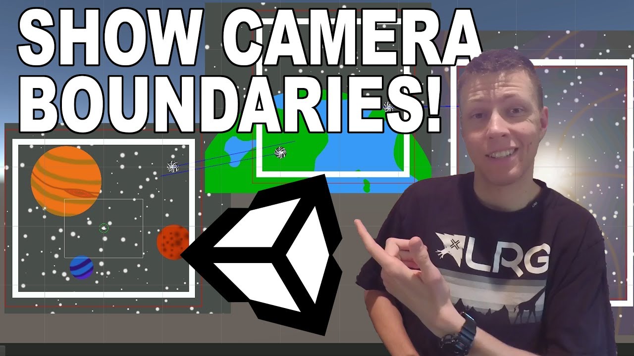 How to Show Camera Screen Limits - Unity 2D ScreenBox Tutorial - YouTube