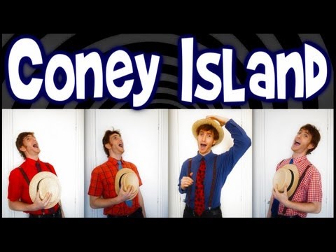 Coney Island Baby (Simpsons) - One Man Barbershop Quartet - Trudbol A Cappella