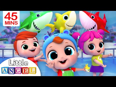 Baby Shark Dance | Nursery Rhymes by Little Angel