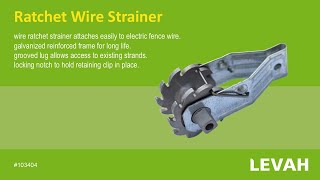 8 -Ratchet Wire Strainer, Wire Ratchet Strainer, Inline Ratchet Wire Strainers, Fence Wire Strainer