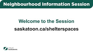Public Information Session: New Shelter Location - Monday, Sept. 15